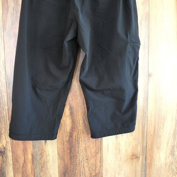 Lee Active Performans Capri Black Stretch Waist Size 8M - Picture 5 of 6